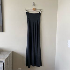 ATHLETA- Kali Dark Grey Maxi Convertible Dress/Skirt (Size:XS)